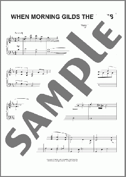 When Morning Gilds The Skies(Joseph Barnby) 楽譜 ピアノ（ソロ） ダウンロード