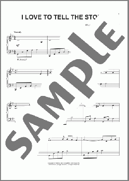 I Love To Tell The Story(A. Catherine Hankey) 楽譜 ピアノ（ソロ） ダウンロード