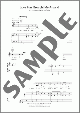 Love Has Brought Me Around(James Taylor) 楽譜 その他 ダウンロード