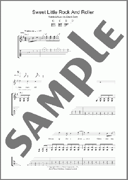 Sweet Little Rock And Roller(Chuck Berry) 楽譜 ギター（ソロ） ダウンロード
