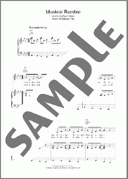 Muskrat Ramble(Edward Ory) 楽譜 その他 ダウンロード
