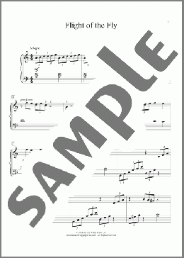 Flight Of The Fly(Carolyn Miller) 楽譜 ピアノ（ソロ） ダウンロード