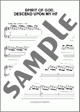 Spirit Of God, Descend Upon My Heart [Classical version] (arr. Phillip Keveren)(George Croly) 楽譜 ピアノ（ソロ） ダウンロード