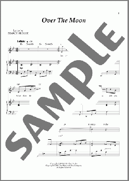 Over The Moon(Goldrich & Heisler) 楽譜 ピアノ & ボーカル ダウンロード