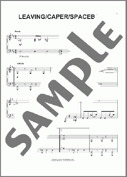 Leaving/Caper/Spaceball(Greg Edmonson/Firefly (TV Series)) 楽譜 ピアノ（ソロ） ダウンロード