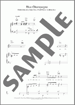 Blue Champagne(Grady Watts) 楽譜 その他 ダウンロード
