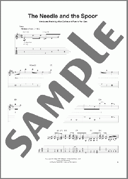 The Needle And The Spoon(Lynyrd Skynyrd) 楽譜 ギタースコア ダウンロード