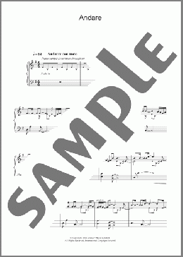 Andare(Ludovico Einaudi) 楽譜 ピアノ（ソロ） ダウンロード