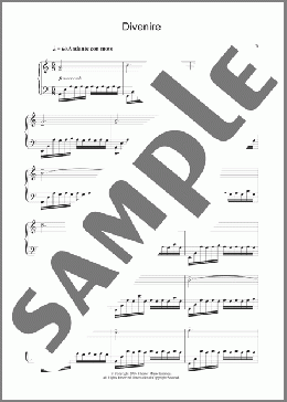 Divenire(Ludovico Einaudi) 楽譜 ピアノ（ソロ） ダウンロード