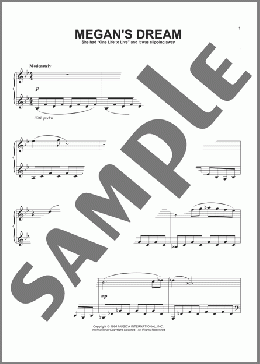 Megan's Dream(Suzanne Ciani) 楽譜 ピアノ（ソロ） ダウンロード