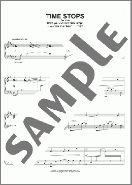Time Stops(Suzanne Ciani) 楽譜 ピアノ（ソロ） ダウンロード