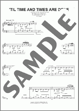 'Til Time and Times Are Done(Suzanne Ciani) 楽譜 ピアノ（ソロ） ダウンロード