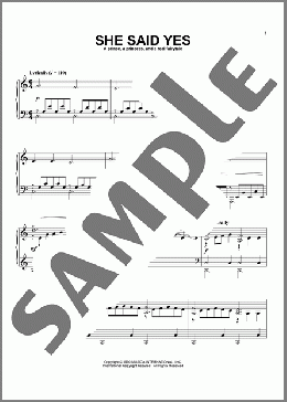 She Said Yes(Suzanne Ciani) 楽譜 ピアノ（ソロ） ダウンロード