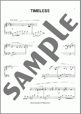 Timeless(Suzanne Ciani) 楽譜 ピアノ（ソロ） ダウンロード