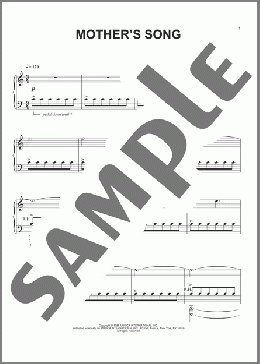 Mother's Song(Suzanne Ciani) 楽譜 ピアノ（ソロ） ダウンロード