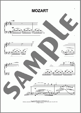 Mozart(Suzanne Ciani) 楽譜 ピアノ（ソロ） ダウンロード
