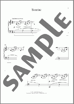 Sunrise(George Kiorpes) 楽譜 ピアノ（ソロ） ダウンロード