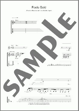 Fool's Gold(The Stone Roses) 楽譜 ギター（ソロ） ダウンロード