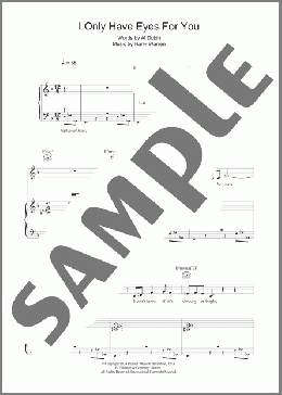 I Only Have Eyes For You(Jamie Cullum) 楽譜 その他 ダウンロード