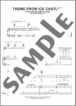 Theme From Ice Castles (Through The Eyes Of Love)(Marvin Hamlisch/Carole Bayer Sager) 楽譜 ピアノ & ボーカル & ギター ダウンロード