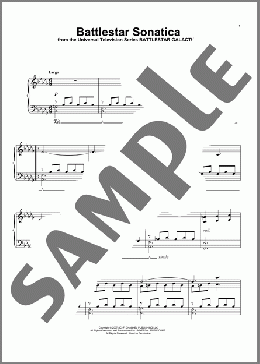 Battlestar Sonatica(Bear McCreary/Battlestar Galactica (TV Series)) 楽譜 ピアノ（ソロ） ダウンロード