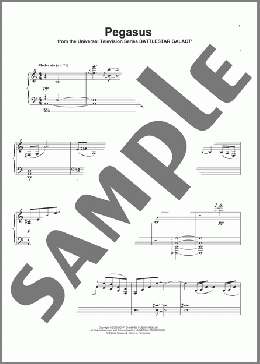 Pegasus(Bear McCreary/Battlestar Galactica (TV Series)) 楽譜 ピアノ（ソロ） ダウンロード