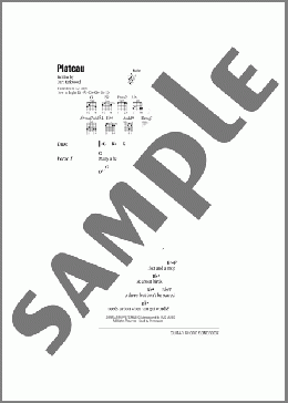 Plateau(Nirvana) 楽譜 ギター（コード） ダウンロード