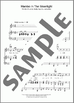 Mambo In The Moonlight(Ireen Sheer) 楽譜 その他 ダウンロード