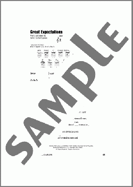 Great Expectations(Steven Curtis Chapman) 楽譜 ギター（コード） ダウンロード
