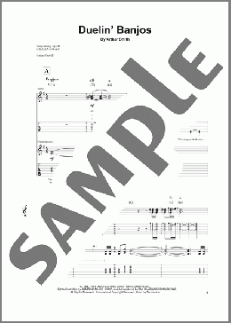Duelin' Banjos(Eric Weissberg & Steve Mandell) 楽譜 ギター（ソロ） ダウンロード