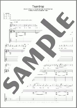 Teardrop(Newton Faulkner) 楽譜 ギター（ソロ） ダウンロード