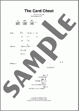 The Card Cheat(The Clash) 楽譜 ギター（コード） ダウンロード