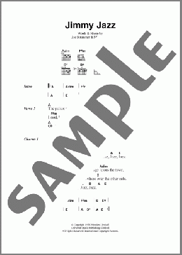Jimmy Jazz(The Clash) 楽譜 ギター（コード） ダウンロード