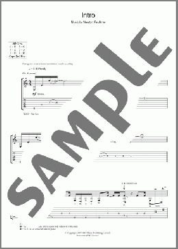 Intro(Newton Faulkner) 楽譜 ギター（ソロ） ダウンロード