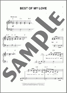 Best Of My Love(The Emotions) 楽譜 ピアノ（ソロ） ダウンロード