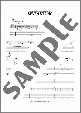 Seven String(Joe Satriani) 楽譜 ギター（ソロ） ダウンロード