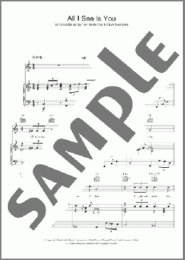 All I See Is You(Clive Westlake) 楽譜 その他 ダウンロード