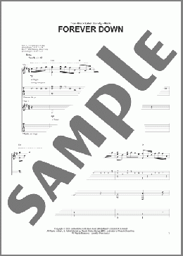 Forever Down(Zakk Wylde/Black Label Society) 楽譜 ギター（ソロ） ダウンロード
