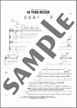 In This River(Zakk Wylde/Black Label Society) 楽譜 ギター（ソロ） ダウンロード