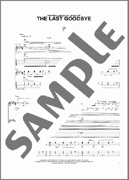 The Last Goodbye(Zakk Wylde/Black Label Society) 楽譜 ギター（ソロ） ダウンロード