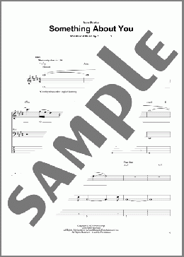 Something About You(Boston) 楽譜 ベース ダウンロード