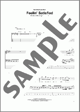 Feelin' Satisfied(Boston) 楽譜 ベース ダウンロード