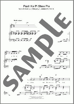 Push Ka Pi Shee Pie(Louis Jordan) 楽譜 その他 ダウンロード