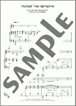 Younger Than Springtime(Rodgers & Hammerstein) 楽譜 その他 ダウンロード