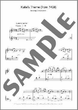 Katie's Theme(Gabriel Yared) 楽譜 ピアノ（ソロ） ダウンロード