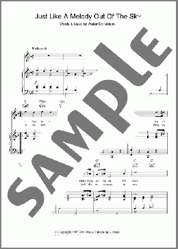 Just Like A Melody Out Of The Sky(Jay Wilbur) 楽譜 その他 ダウンロード
