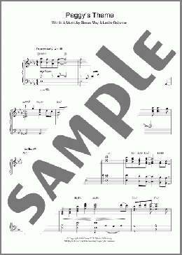 Peggy's Theme(Simon May) 楽譜 ピアノ（ソロ） ダウンロード