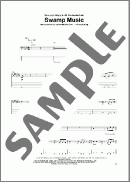 Swamp Music(Lynyrd Skynyrd) 楽譜 ベース ダウンロード