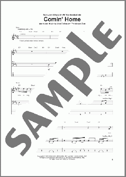 Comin' Home(Lynyrd Skynyrd) 楽譜 ベース ダウンロード