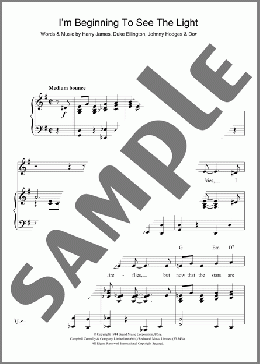 I'm Beginning To See The Light(Clare Teal/Frank Sinatra/Ella Fitzgerald) 楽譜 その他 ダウンロード